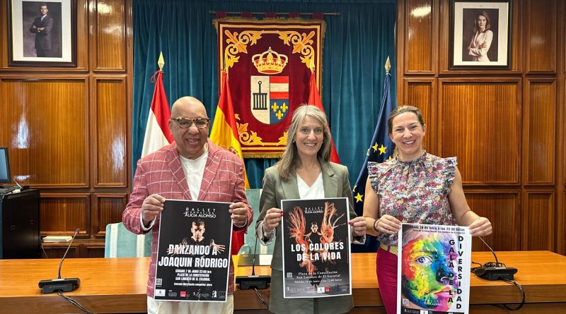 Foto presentación Ciclo Alicia Alonso - Alberto García, Carlota López y Myriam Contreras. (1)