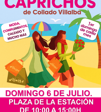 Mercadillo de los Caprichos en Villalba