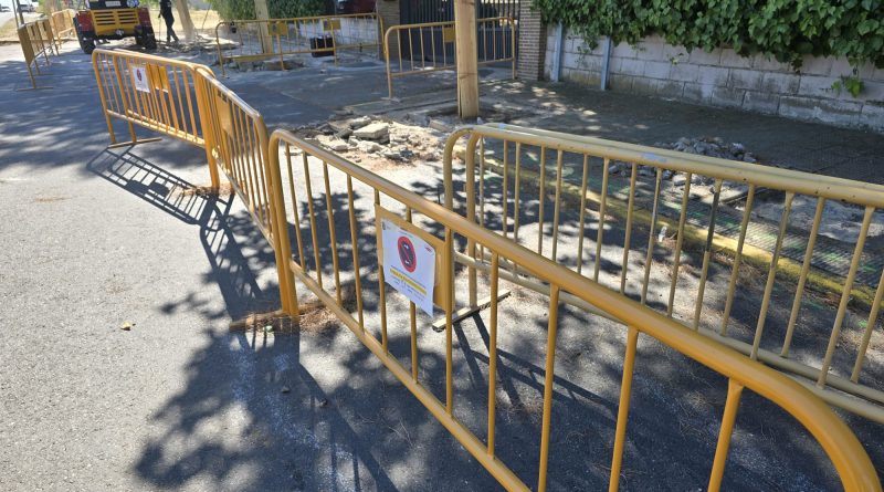 obras en Valdemorillo