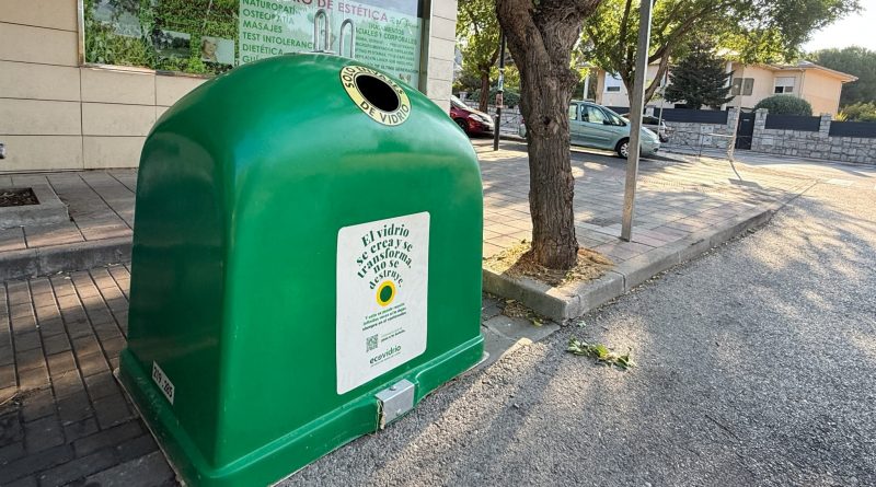 contenedor de vidrio