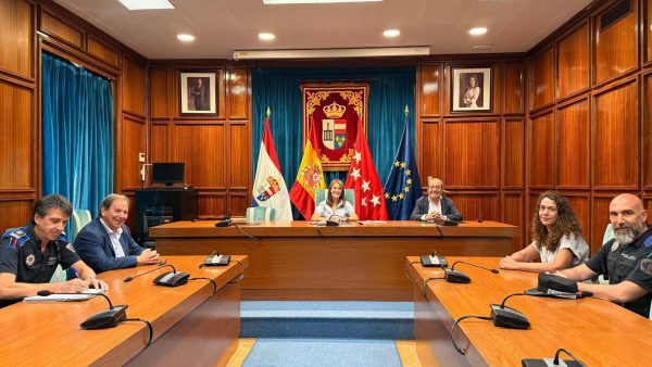 Junta de Seguridad Policías Escorial y San Lorenzo