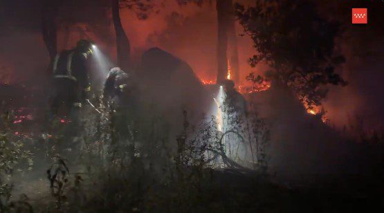 incendio collado mediano