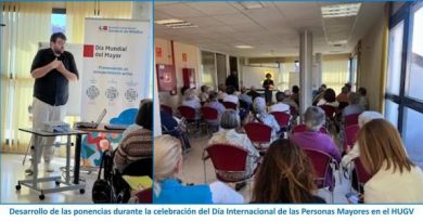 2025 10 07 Desarrollo de las ponencias durante la celebración del Día Internacional de las Personas Mayores en el HUGV