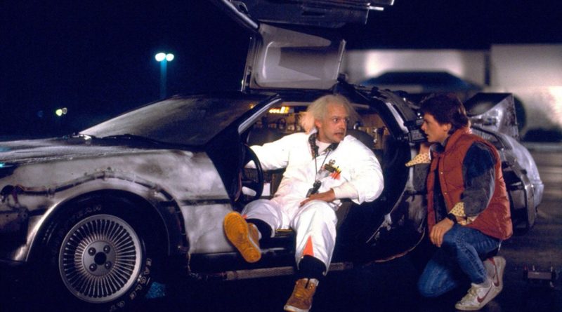 delorean regreso al futuro