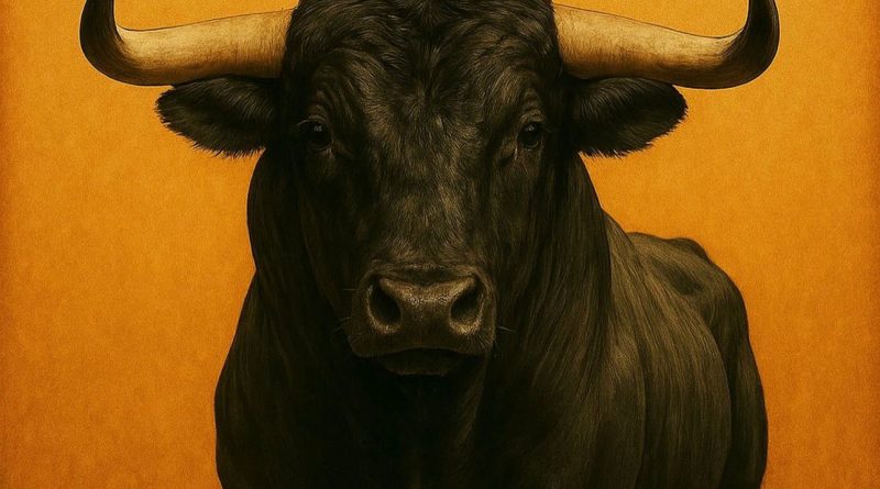 Cartel Toro de Cajón San Blas