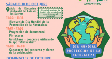 Cartel Día de la Protección de la Naturaleza