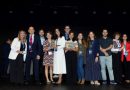 2025 10 17 Foto de grupo de los representantes del HUGV asistentes al acto de entrega de los Premios Top 20