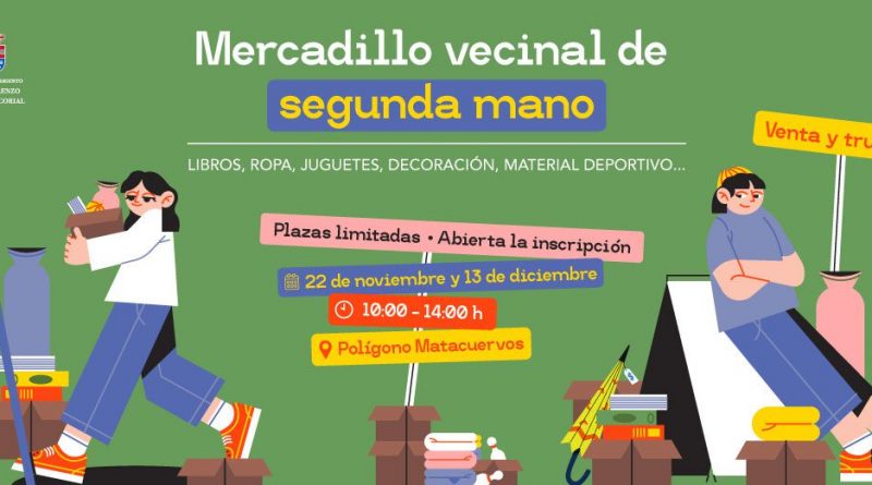 Mercadillo Vecinal de Segunda Mano de San Lorenzo de El Escorial