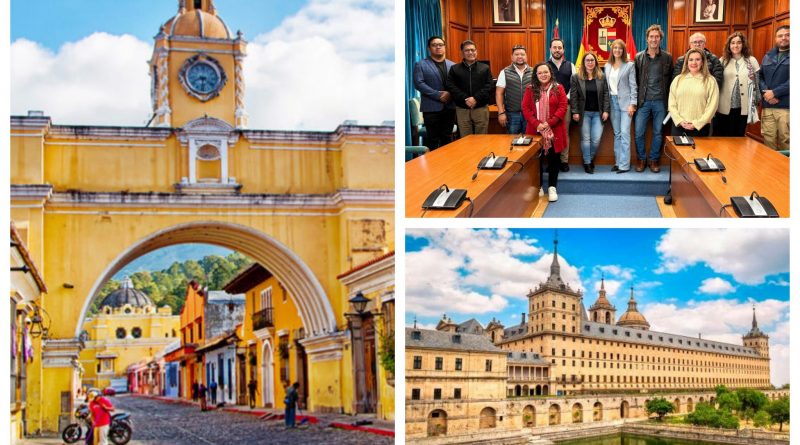 antigua guatemala y san lorenzo de el escorial