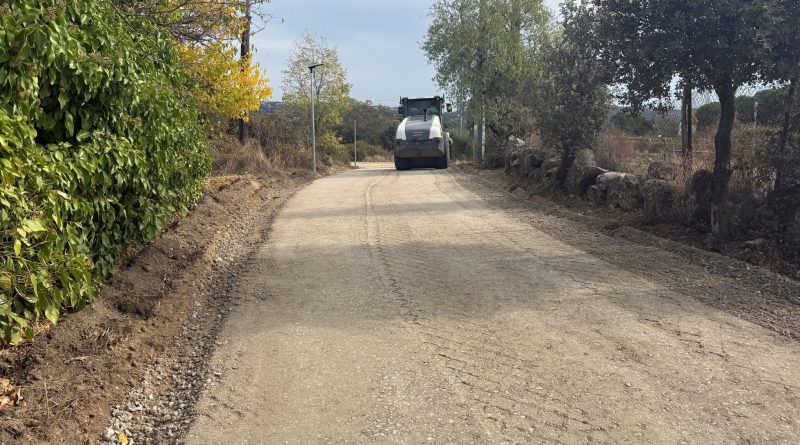trabajos camino Fuente del Cuerpo