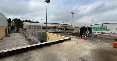 trabajos reparación cubierta polideportivo