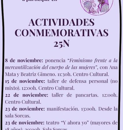 Actividades 25N