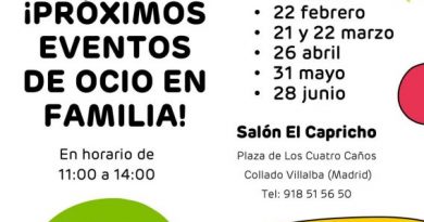 CARTEL OCIO EN FAMILIA ENERO A MAYO 2026