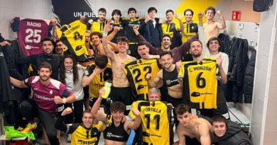 Celebracion Galapagar ante Carabanchel