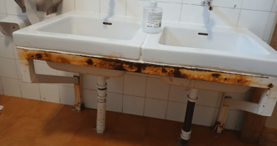 Baños del colegio Miguel de Cervantes