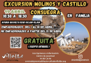 EXCURSIONES EN FAMILIA 19 DE ABRIL CONSUEGRA. MOLINOS Y CASTILLO