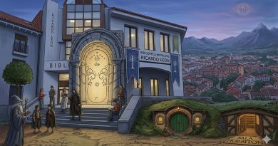 biblioteca galapagar señor de los anillos