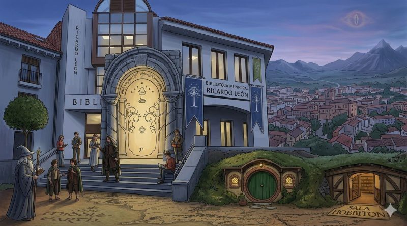 biblioteca galapagar señor de los anillos