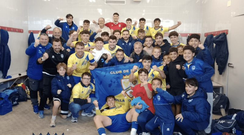 CF Collado Villalba celebración