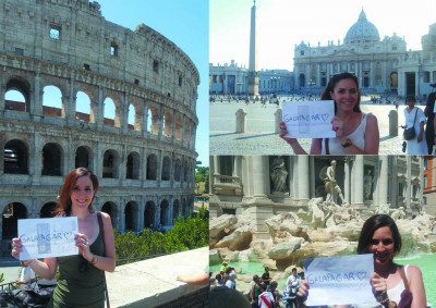 Galapagueños por el mundo en Roma