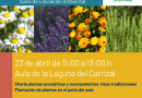 Cartel Actividad Plantas aromáticas