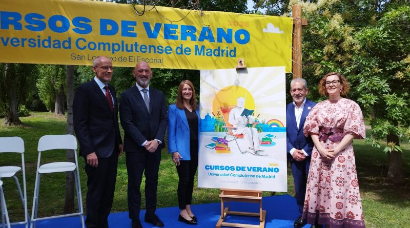 Presentación cursos verano UCM de San Lorenzo de El Escorial 2026