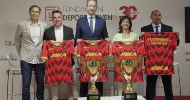 Presentación del Mundial de Floorball 3v3 en San Lorenzo de El Escorial