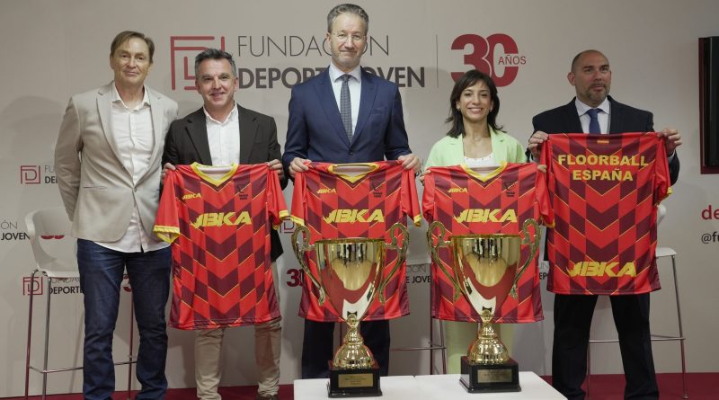 Presentación del Mundial de Floorball 3v3 en San Lorenzo de El Escorial