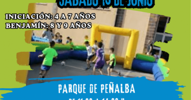 CARTEL II TORNEO DE FUTBOL SALA 3X3 2026. FIESTAS SAN ANTONIO