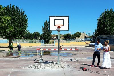 visita obras patio San Gregorio