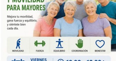 Cartel Taller Mayores y Ejercicio Físico