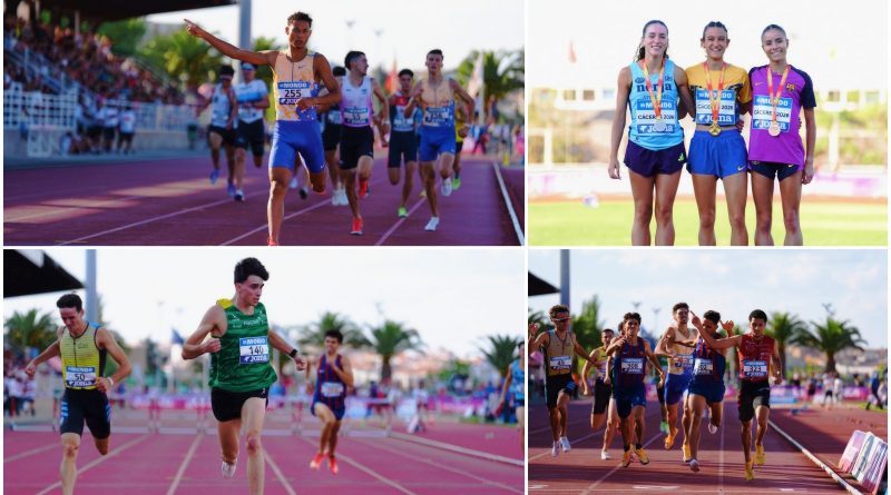 medallas campeonato atletismo