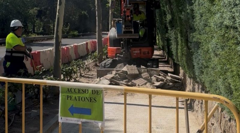 obras carretera Guadarrama