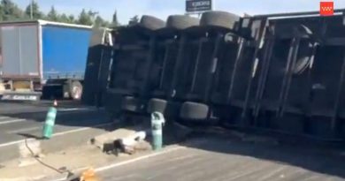 accidente camión