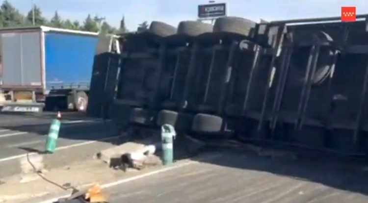 accidente camión