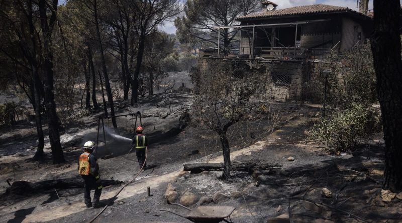 incendio sierra oeste