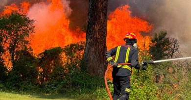 fuego sierra oeste