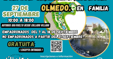 CARTEL OLMEDO. PARQUE TEMATICO MUDEJAR 27 SEPTIEMBRE 2026