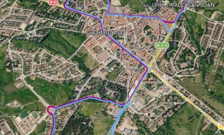 linea urbana L4 ampliación Guadarrama