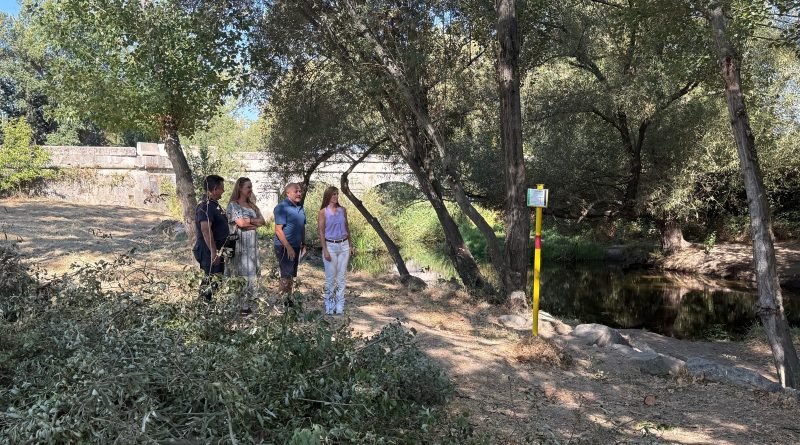 Visita trabajos Río Guadarrama