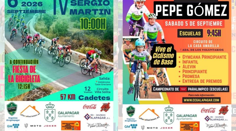 ciclismo base galapagar