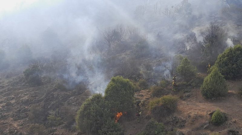 incendio sierra oeste m505