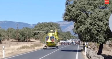 accidente ciclista valdemorillo