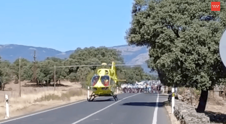 accidente ciclista valdemorillo