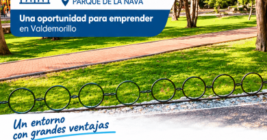 cartel para kiosko en el parque de La Nava