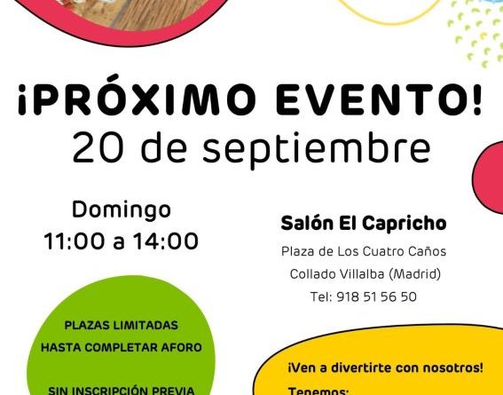 Cartel Ocio en Familia 20-9-26