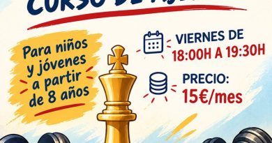 cartel ajedrez curso 26-27