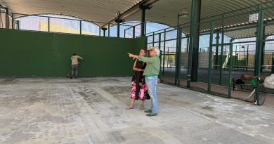 visita trabajos pista de pádel