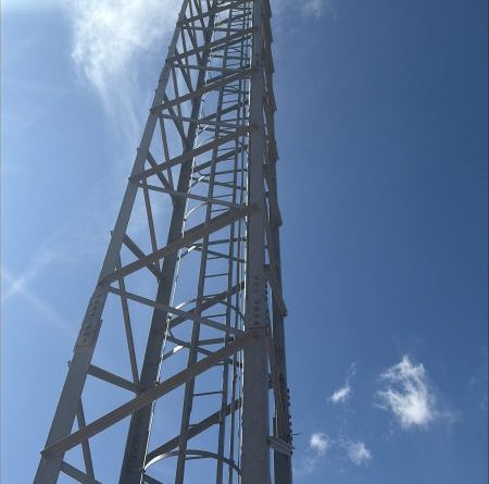 Torre iluminacion campo de fútbol Collado Villalba