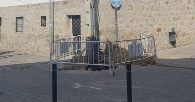 obras postes tendido eléctrico